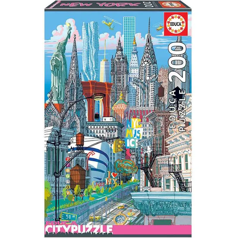 Puzzle 200 pzs New York