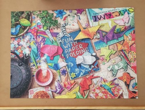 Puzzle 1000 pzs Meditation Origami - Imagen 4