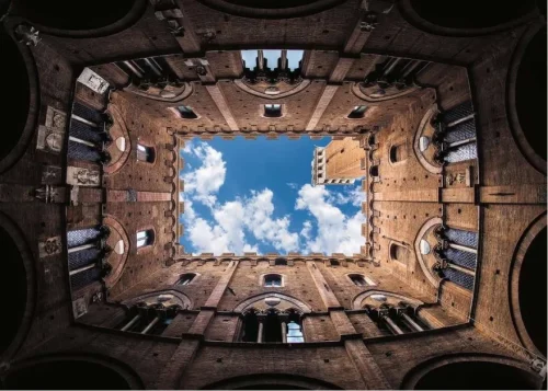 Puzzle 1000 pzs Palazzo Siena de Luca Mozzini - Imagen 2
