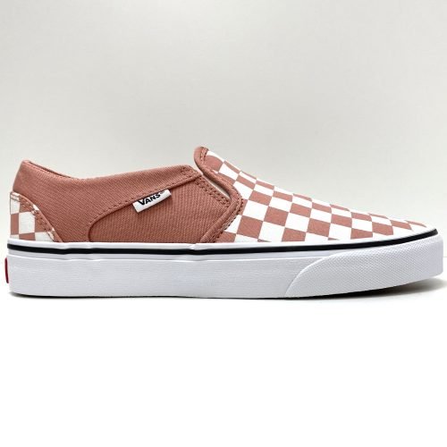 Zapatillas Vans Asher Checkerboard Rose&White