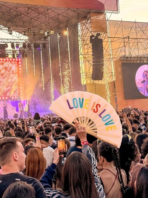 Abanico XXL Love is Love - Imagen 3