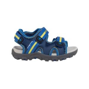 Sandalias Geox Infantiles - Estilo Sport Azul y Amarillo