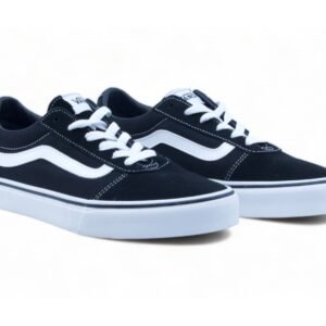 Vans Old Skool Mujer Black – Zapatillas Urbanas Icónicas de Lona y Ante